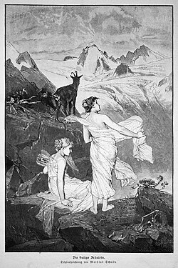 Saligen und der ihnen geweihte Gams